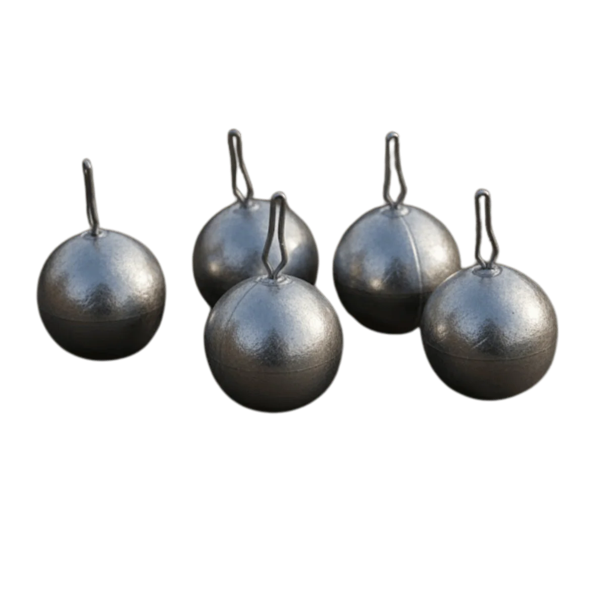 BULLET WEIGHTS CALM PACK ROUND LEAD DROP SHOT SINKER 6PK - 1/4 OZ