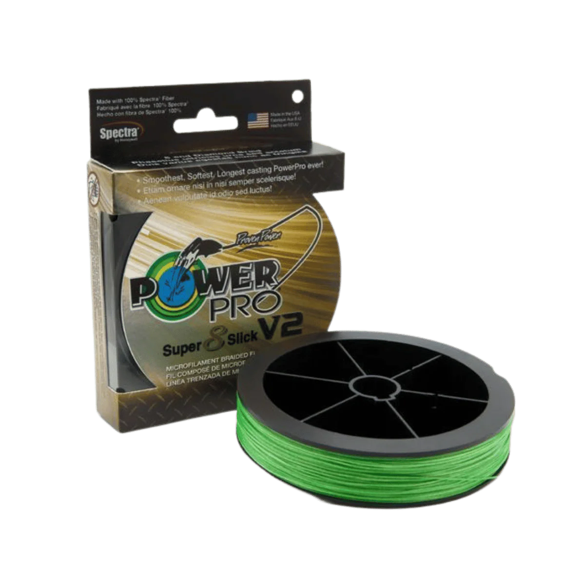 POWER PRO SUPER SLICK V2 150YD - 8LB - AQUA GREEN