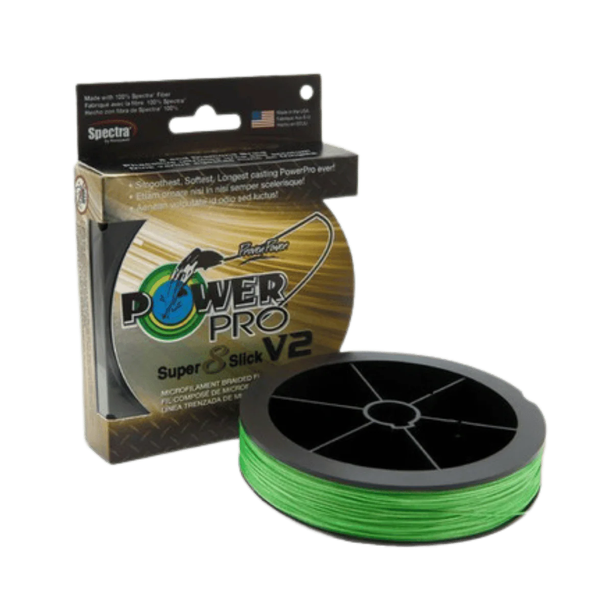 POWER PRO SUPER SLICK V2 150YD 15LB - AQUA GREEN