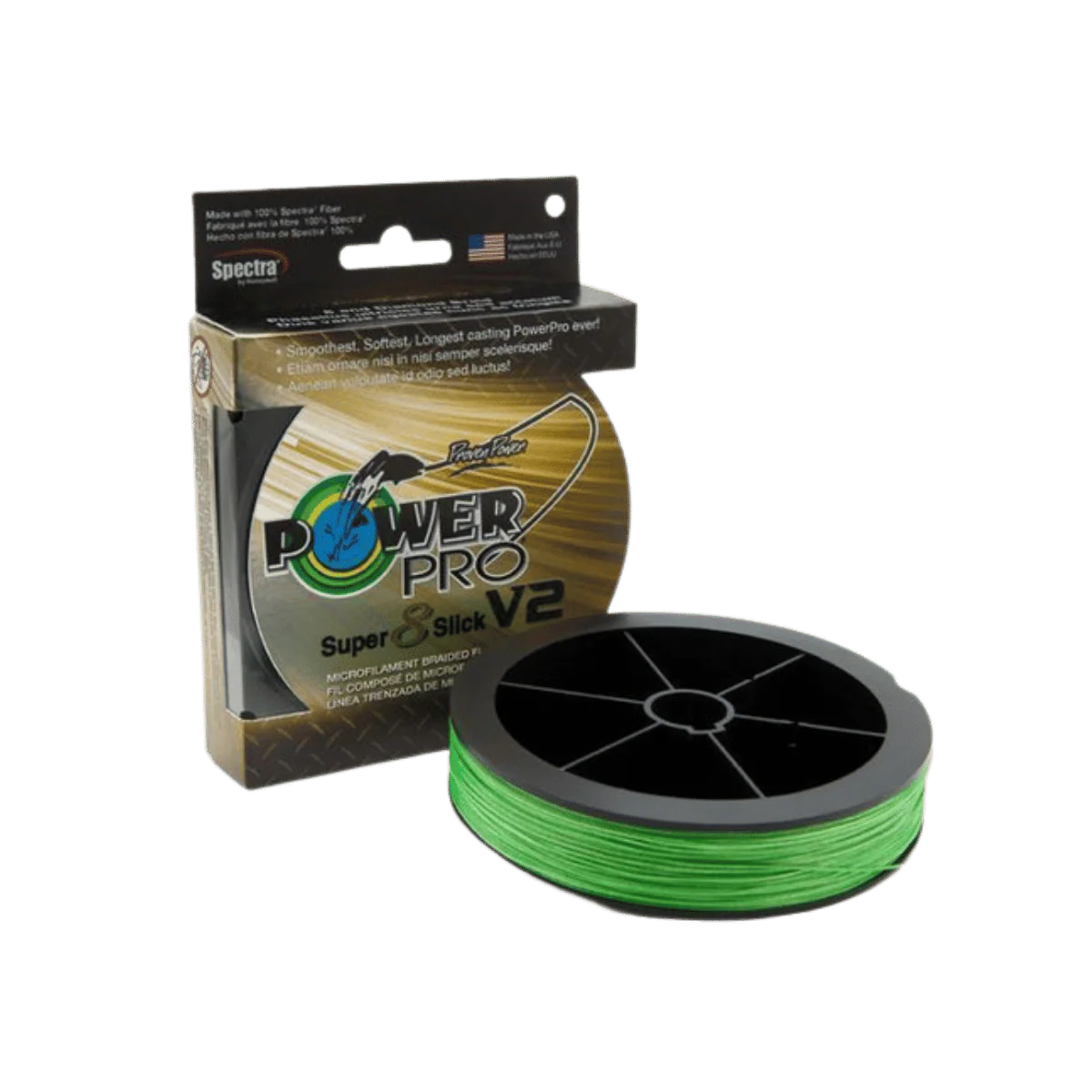 POWER PRO SUPER SLICK V2 BRAID - 150YD 50LB AQUA GREEN