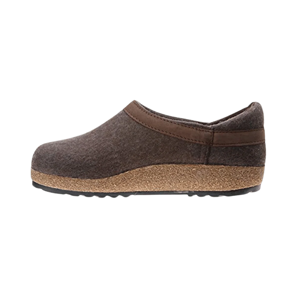 HAFLINGER GZH GRIZZLY HEEL CLOG - SMOKEY BROWN - Image 3