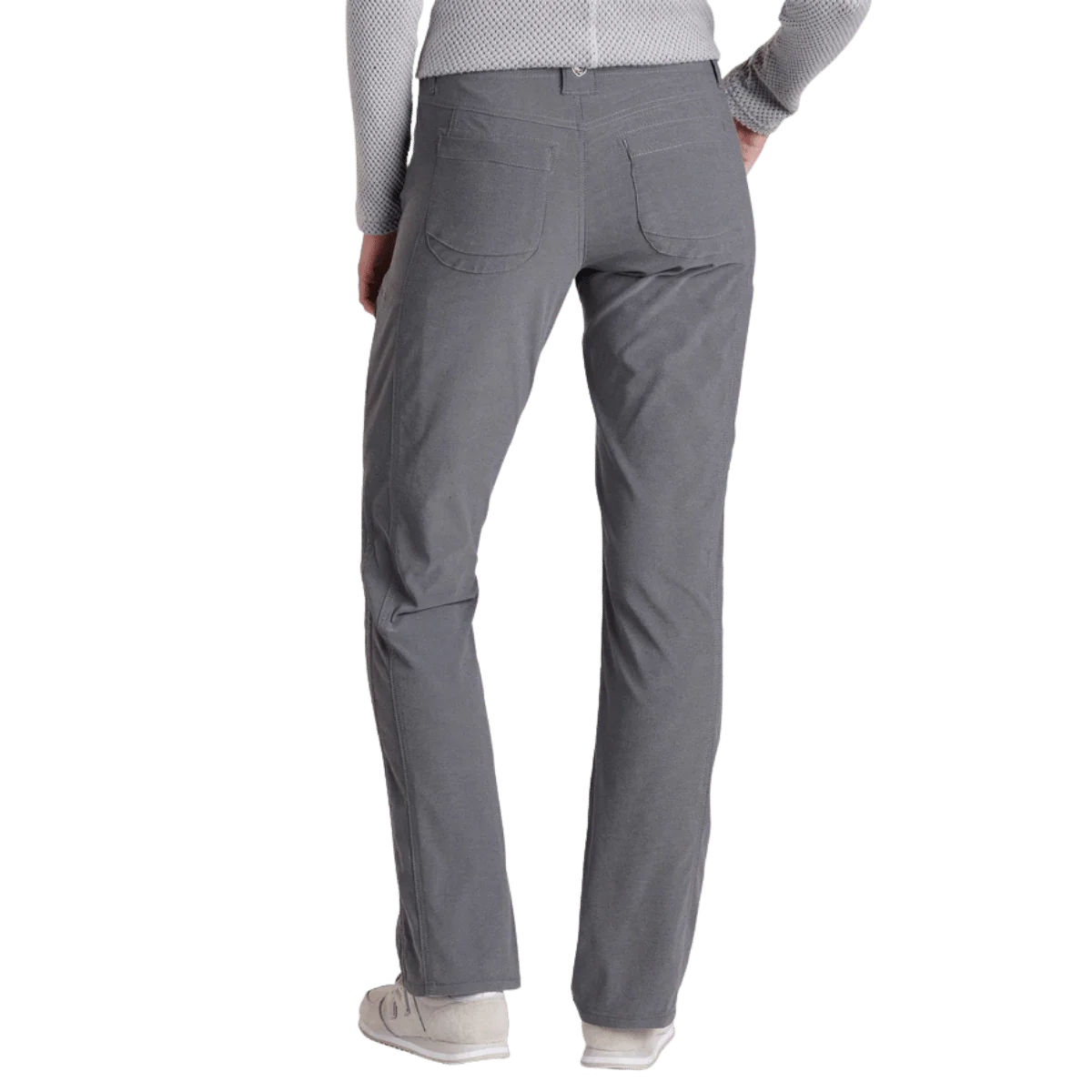 KUHL WOMEN'S TREKR PANTS 32" WOVEN FABRIC - CHARCOAL - Image 2