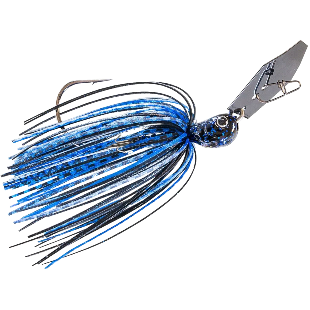 CHATTERBAIT JACKHAMMER 1/2OZ BLACK/BLUE