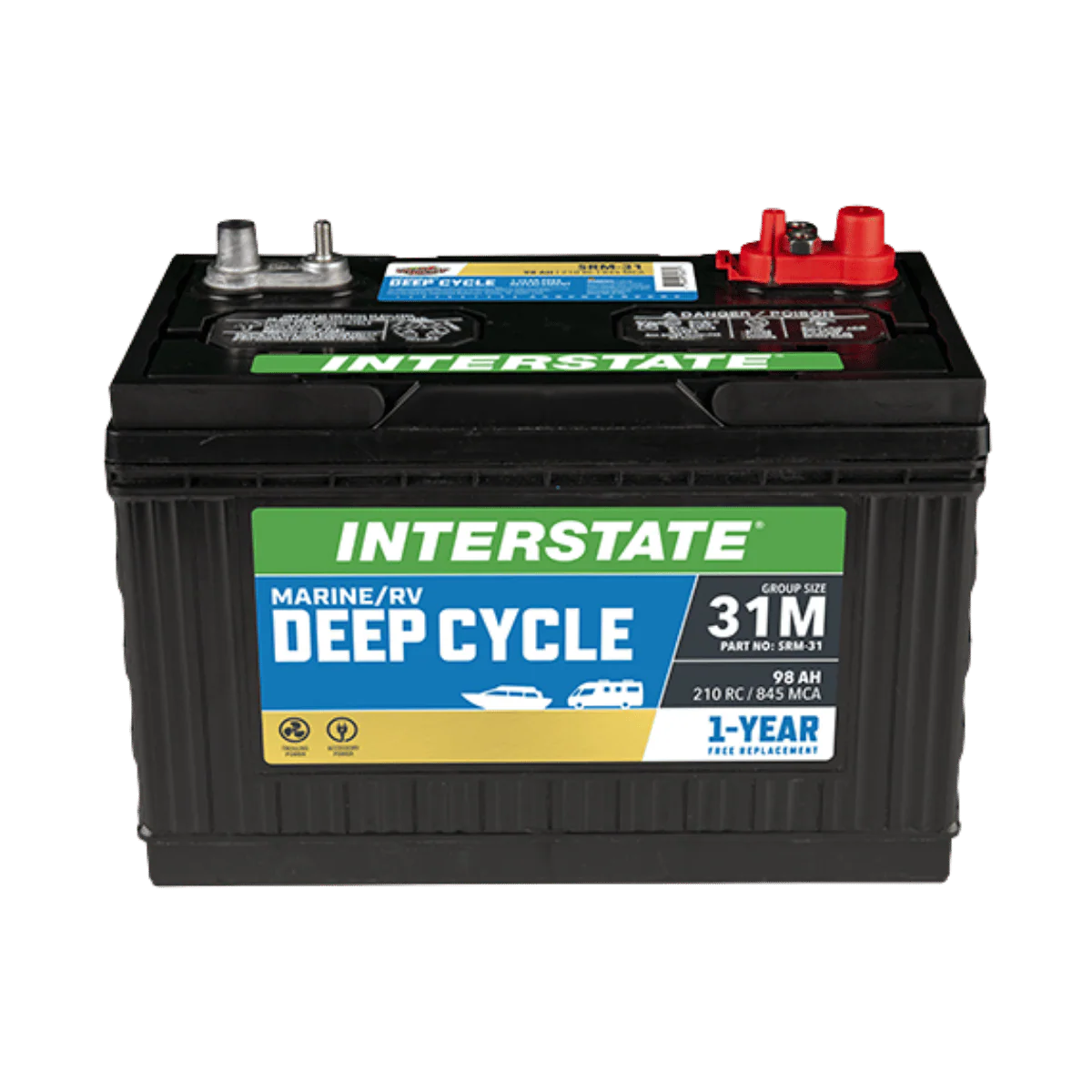INTERSTATE MARINE/RV 12V BATTERY