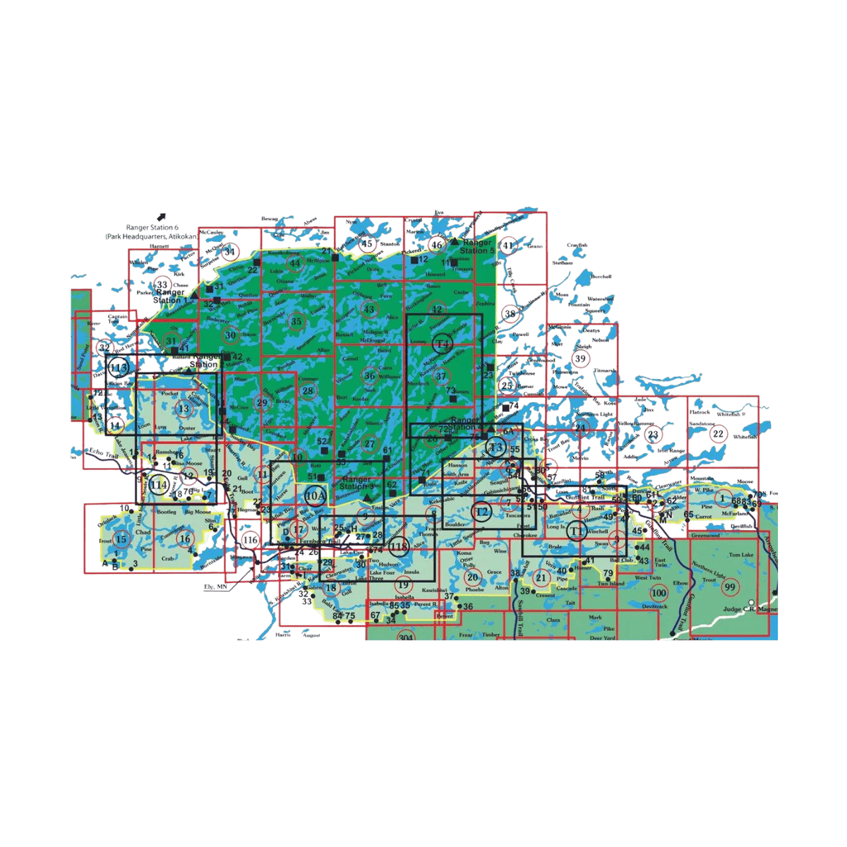 MCKENZIE BWCA MAP #27 - Image 2