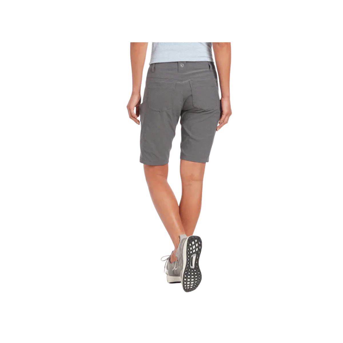 KUHL WOMEN'S TREKR PULL ON CARGO SHORT 11" - CHARCOAL - Image 2