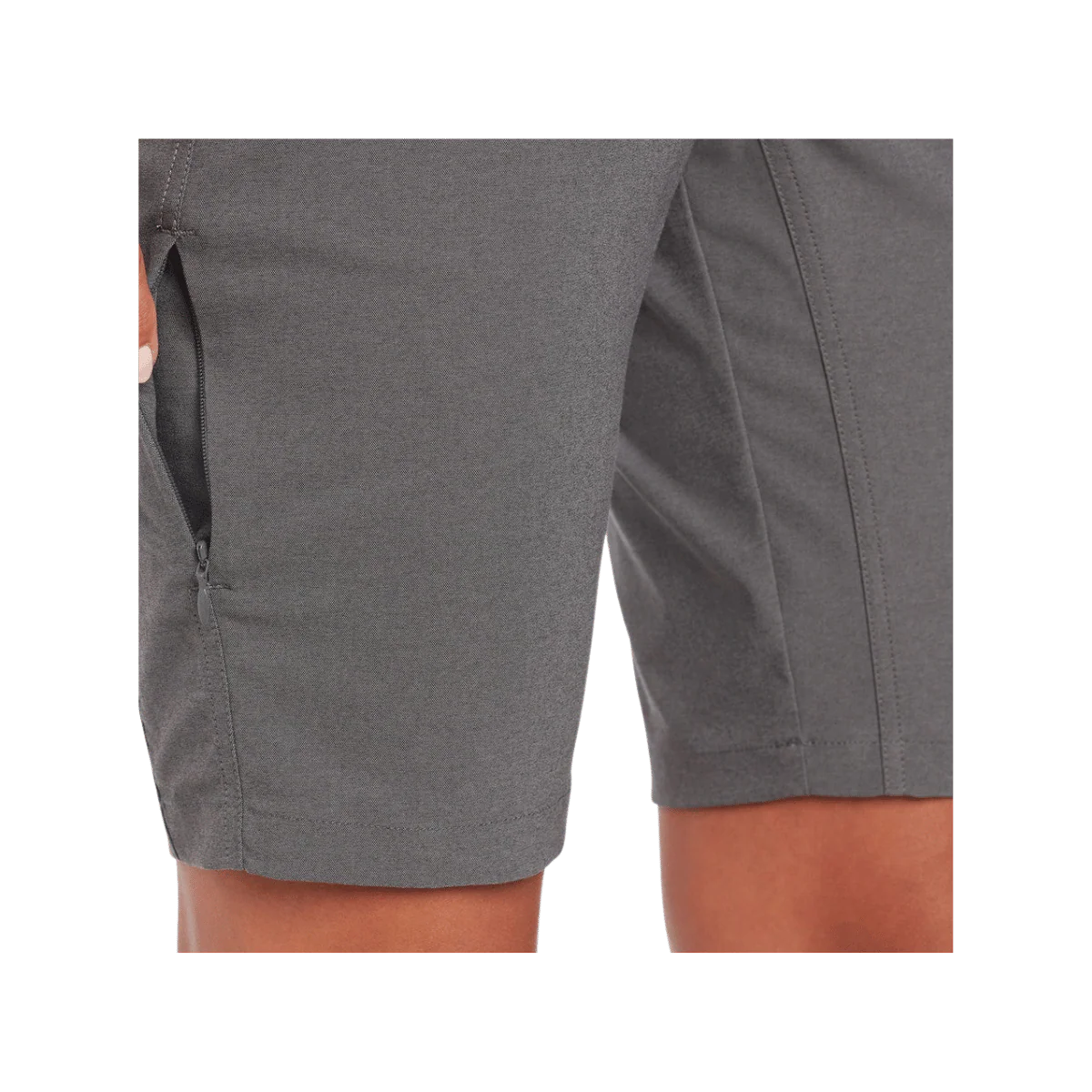 KUHL WOMEN'S TREKR PULL ON CARGO SHORT 11" - CHARCOAL - Image 4