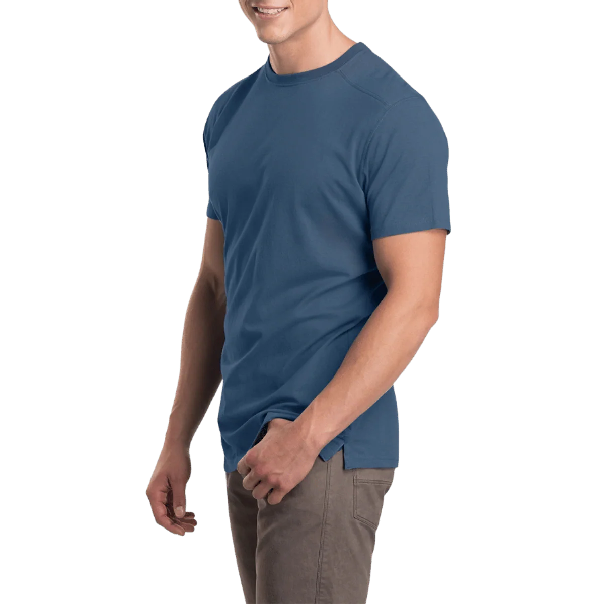 KUHL MEN'S BRAVADO T CREW NECK - PIRATE BLUE - Image 2