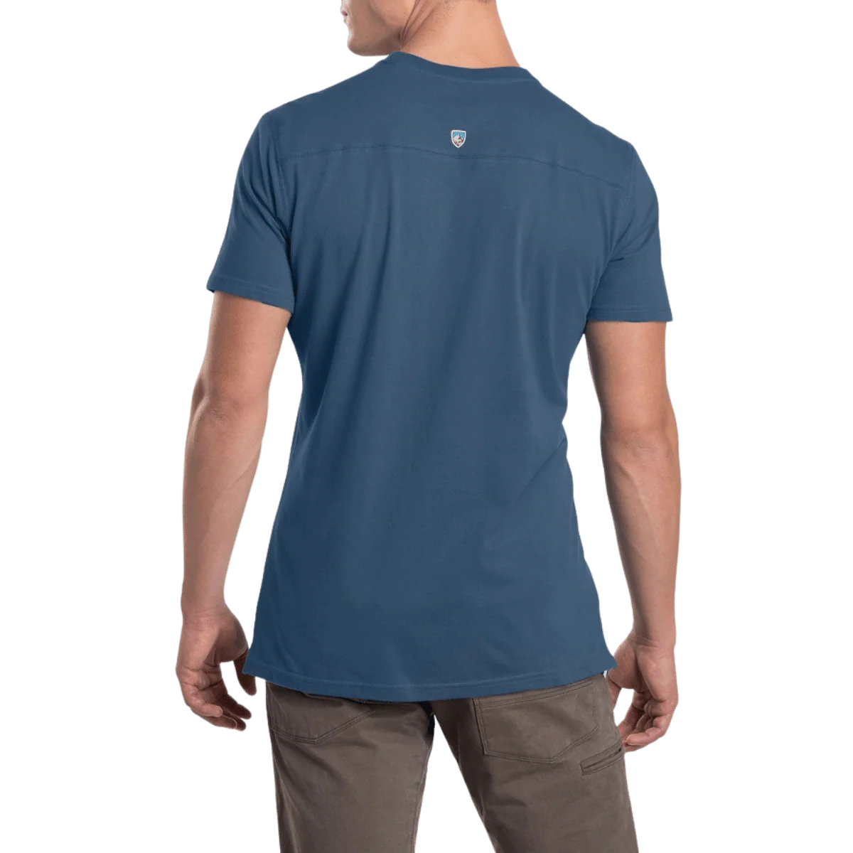 KUHL MEN'S BRAVADO T CREW NECK - PIRATE BLUE - Image 3