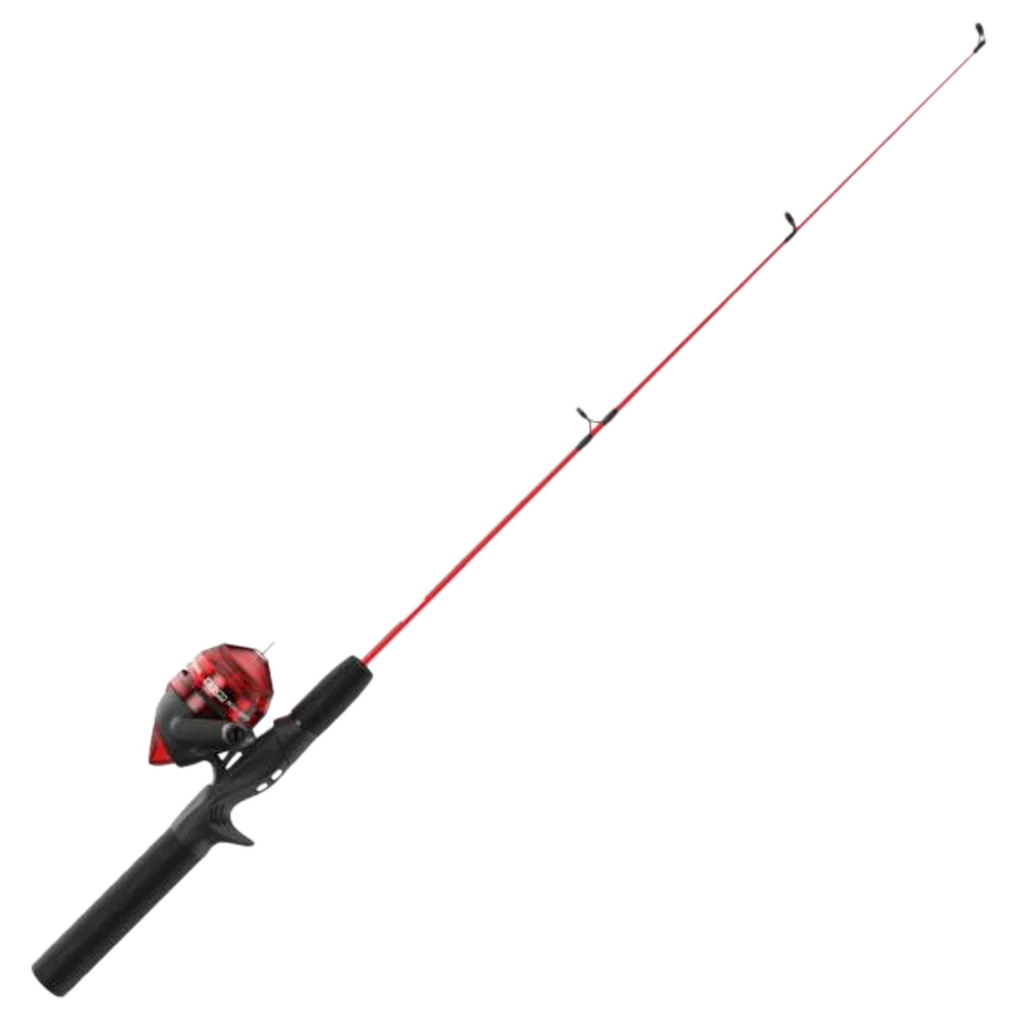 ZEBCO DOCK DEMON SPINCAST COMBO - RED