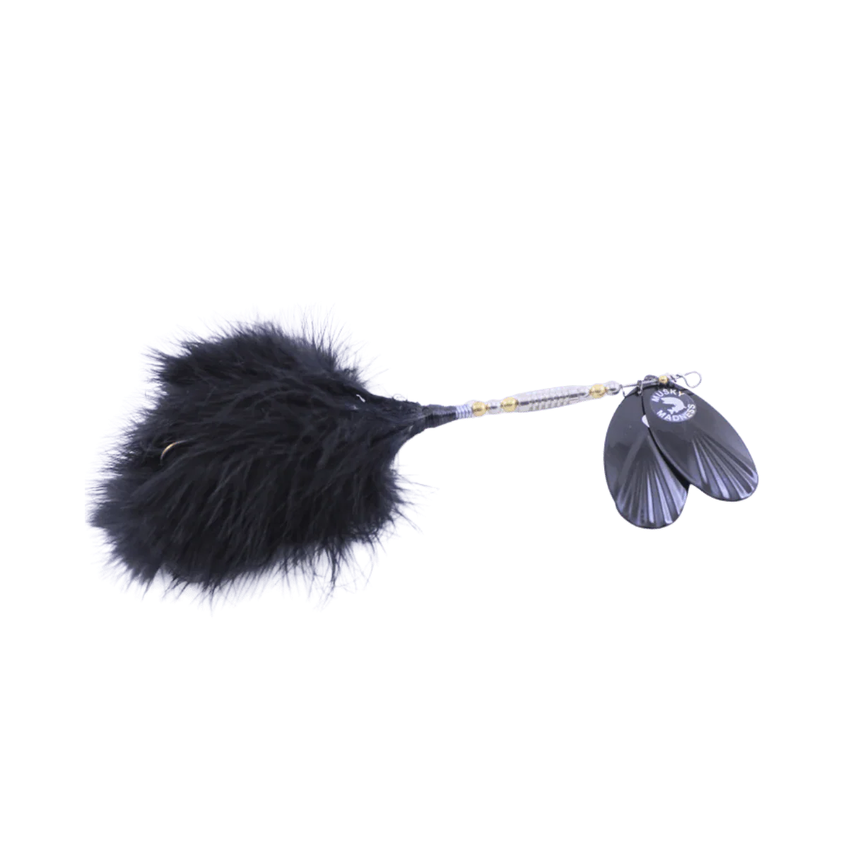 MUSKY MADNESS BAITS MARABOU TAIL MUSKY LURE 8-1/2IN - Image 7