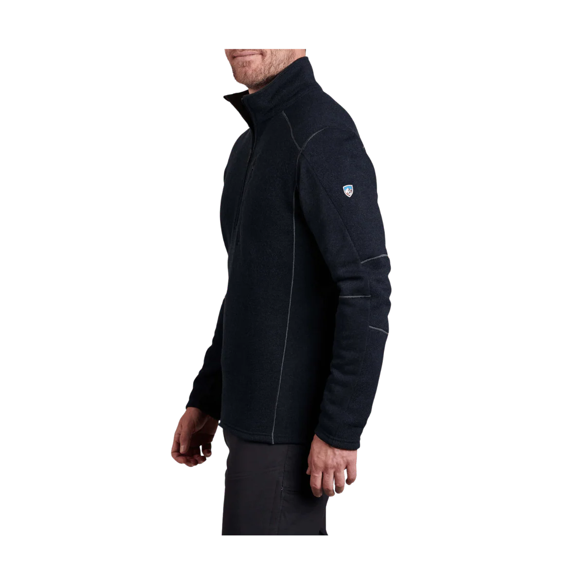 KUHL MEN'S INTERCEPTR 1/4 ZIP - MUTINY BLUE - Image 3