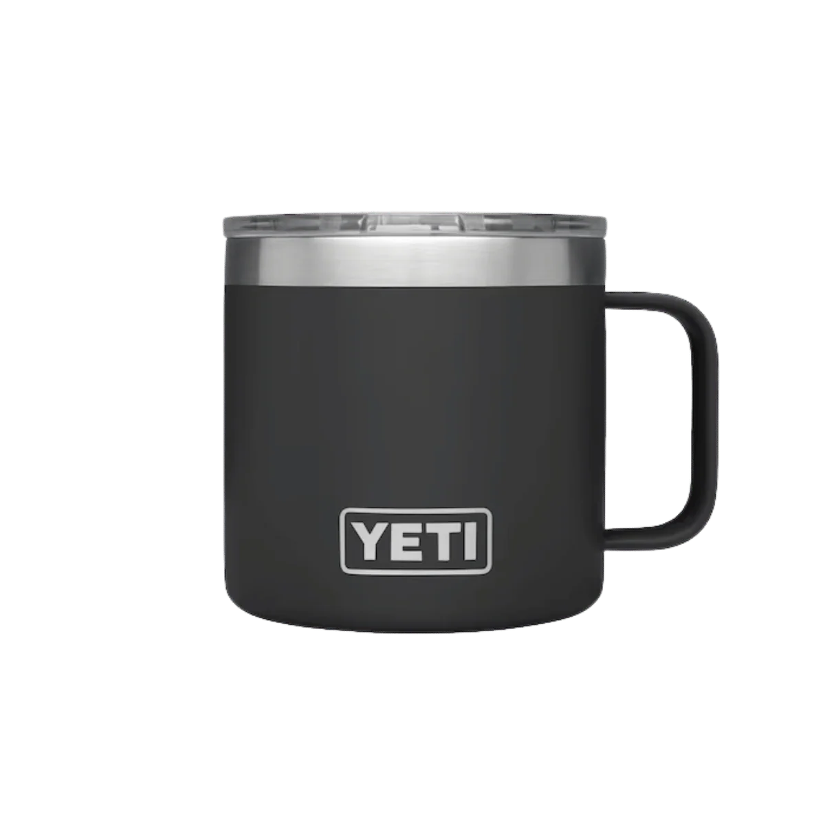 YETI RAMBLER 14 OZ MUG WITH LID - BLACK