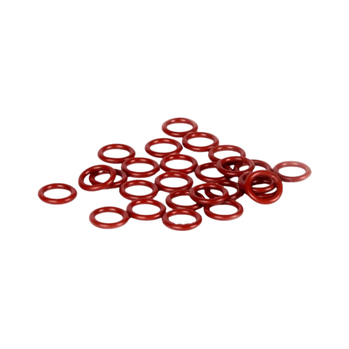X ZONE LURES WACKY RIGGING O-RINGS 25PK - FOR STICK BAITS - RED