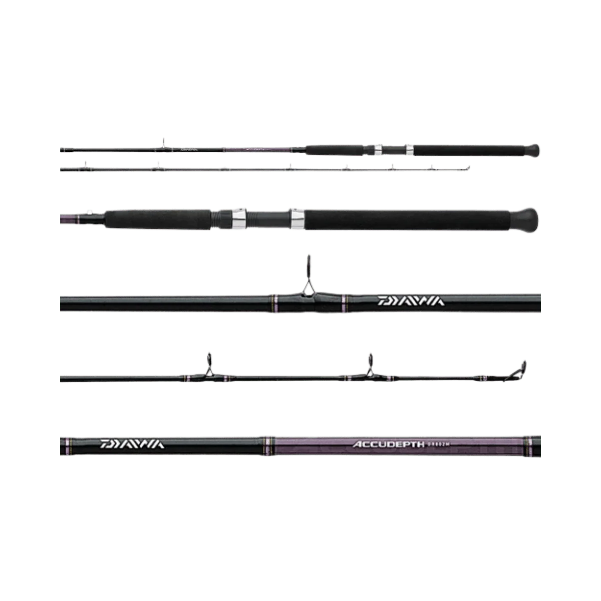 DAIWA ACCUDEPTH TROLLING TELESCOPING ROD 8'6" MH F