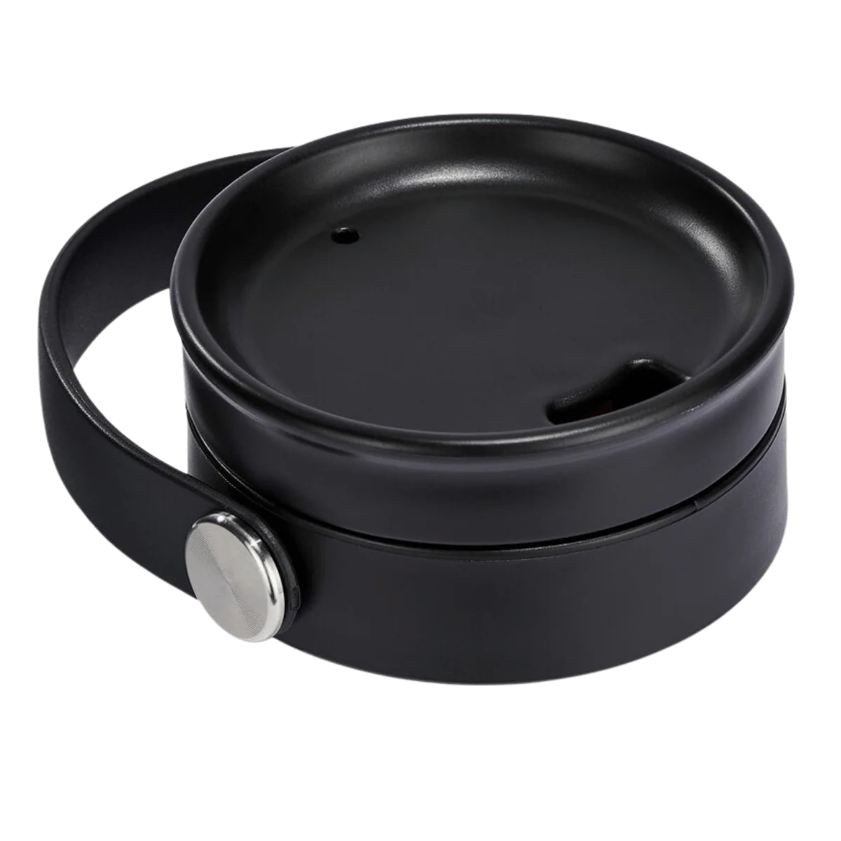 HYDRO FLASK WIDE MOUTH FLEX SIP LID - BLACK - Image 3