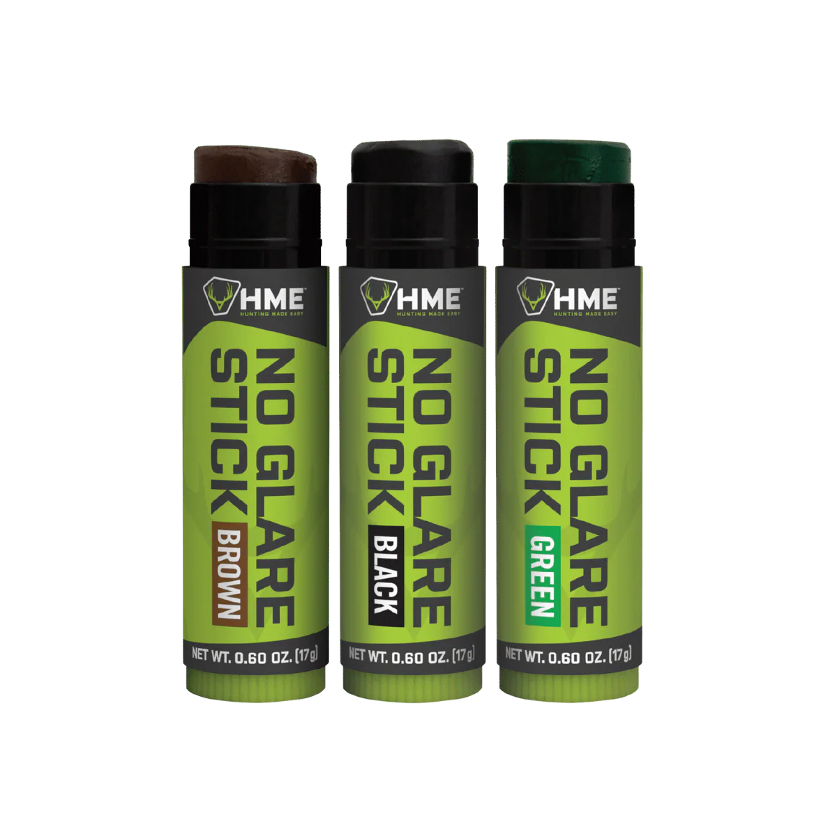 HME PRODUCTS FACE PAINT STICKS 3 COLORS BLACK/RED/GREEN