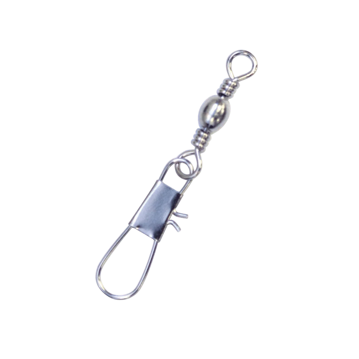 EAGLECLAW BARREL SWIVELWITH INTERLOCK SNAP NICKEL SIZE 7