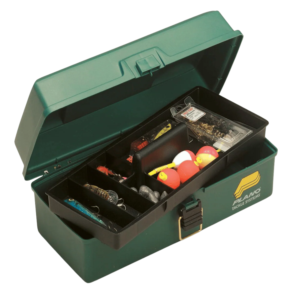 PLANO ONE-TRAY TACKLE BOX - GREEN