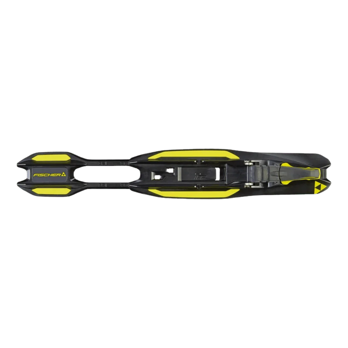 FISCHER SKIS JUNIOR RACE SKATE IFP BINDINGS - BLACK/YELLOW