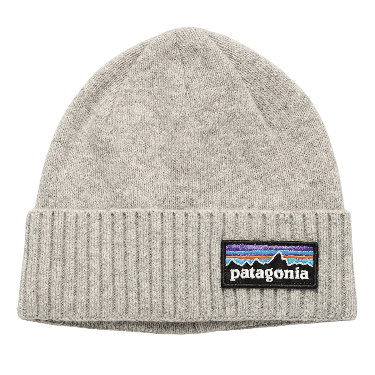 PATAGONIA BRODEO BEANIE LOGO - DFITER GREY