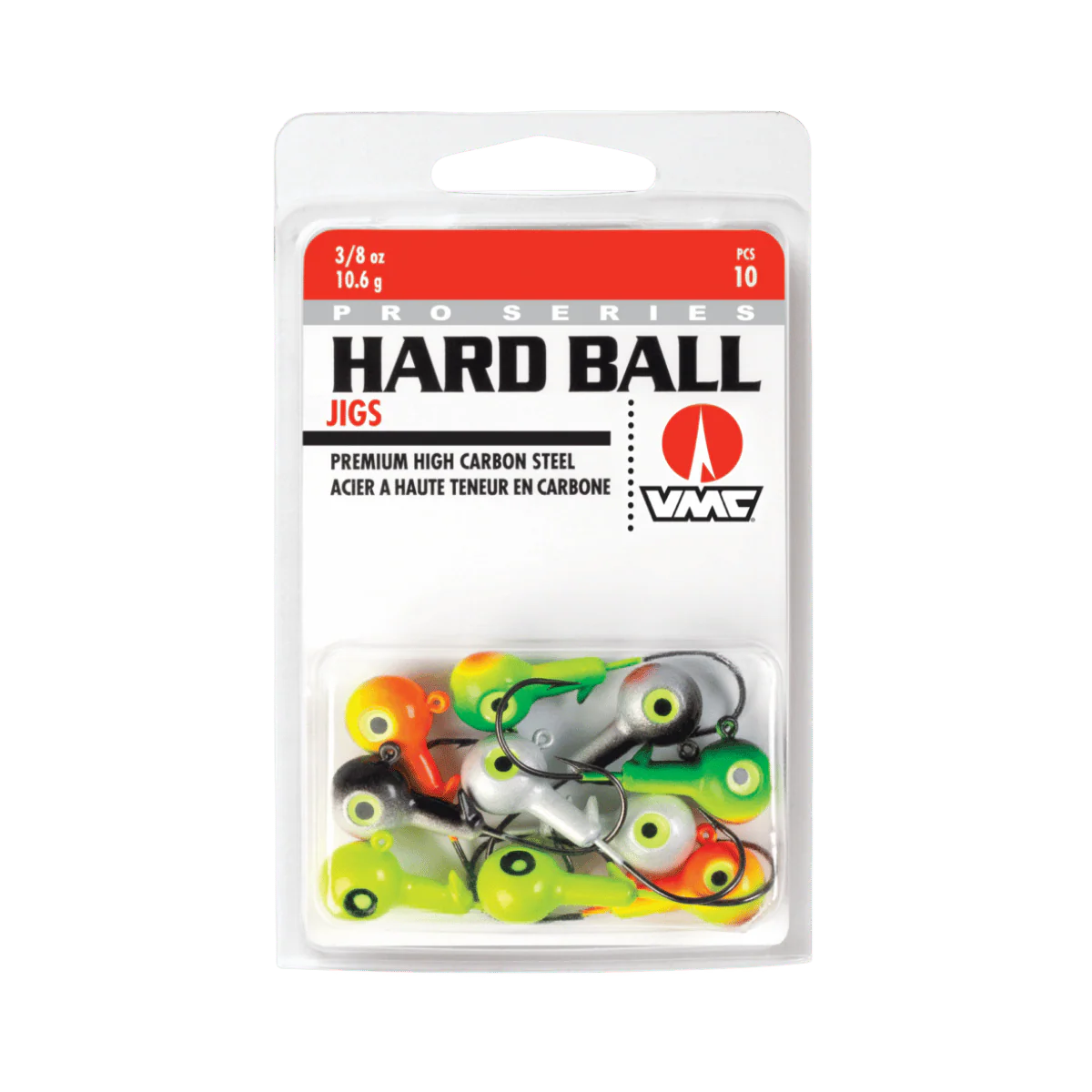 VMC HARD BALL JIG 25PK 1/4OZ - ASSORTED
