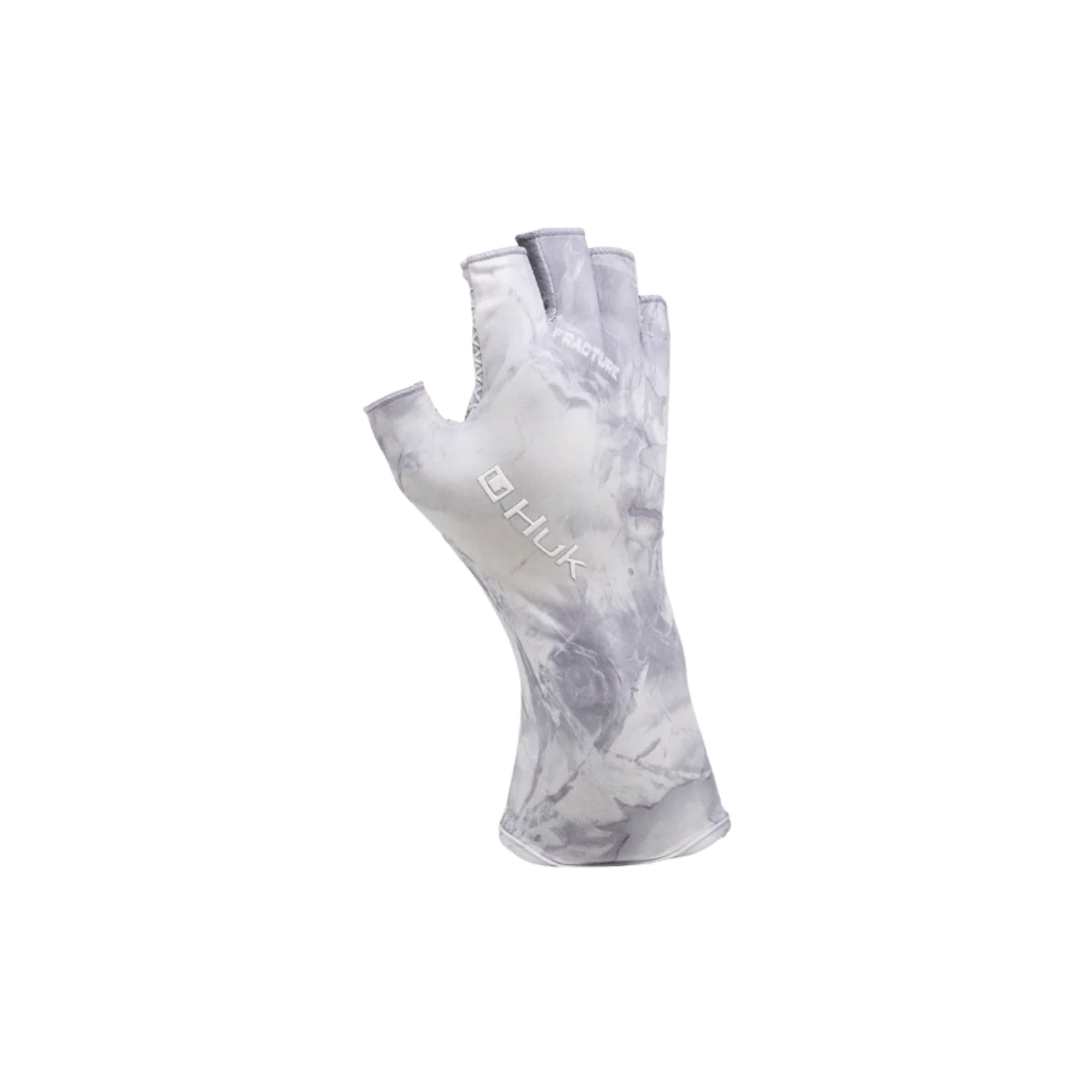 HUK MOSSY OAK FRACTURE SUN GLOVE - DRIFT - Image 2