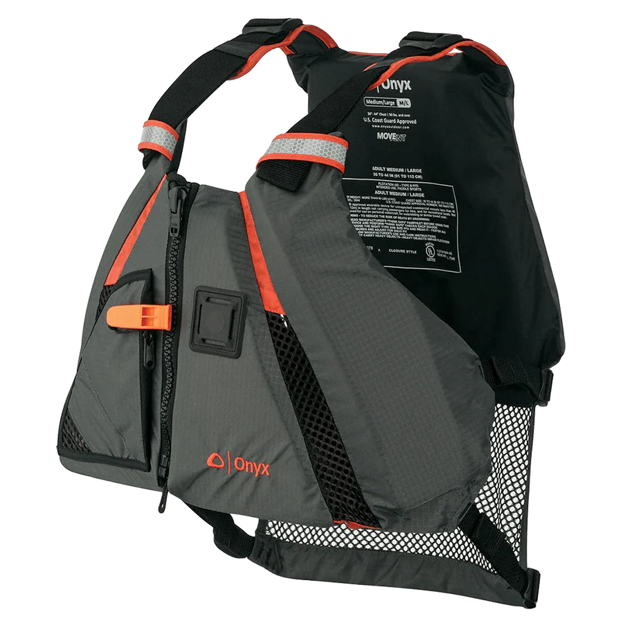 ONYX MOVEVENT DYNAMIC LIFE JACKET - ORANGE