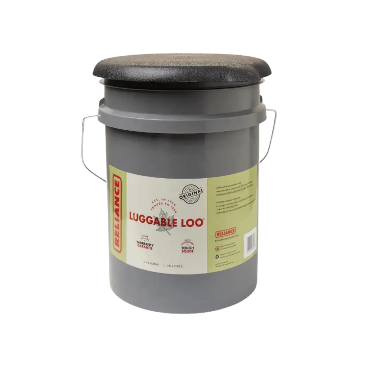 RELIANCE LUGGABLE LOO PORTABLE TOILET