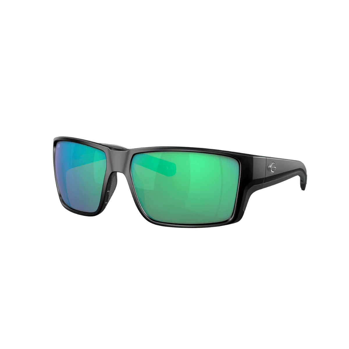 COSTA DEL MAR REEFTON PRO SUNGLASSES - MATTE BLACK/GREEN MIRROR