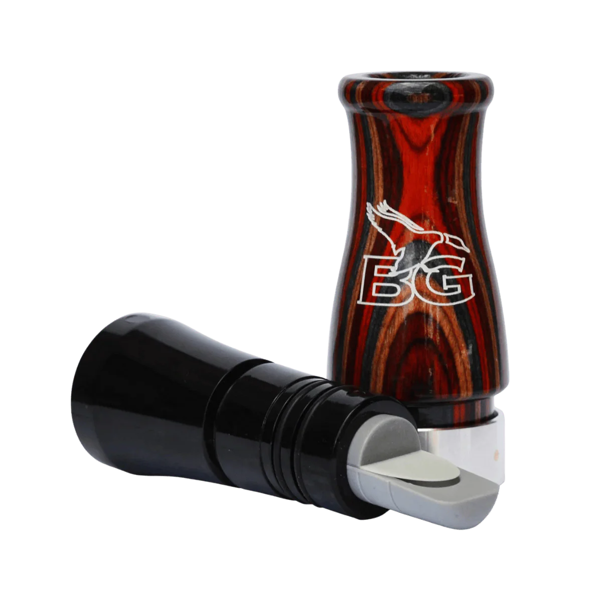 BUCK GARDNER DIAMONDWOOD HONKER GOOSE CALL - RED DIAMOND/CLEAR - Image 2