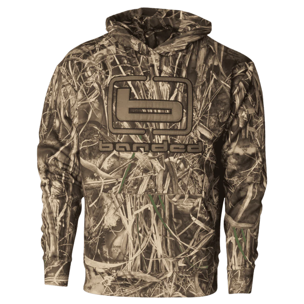 BANDED CAMO B LOGO HOODIE