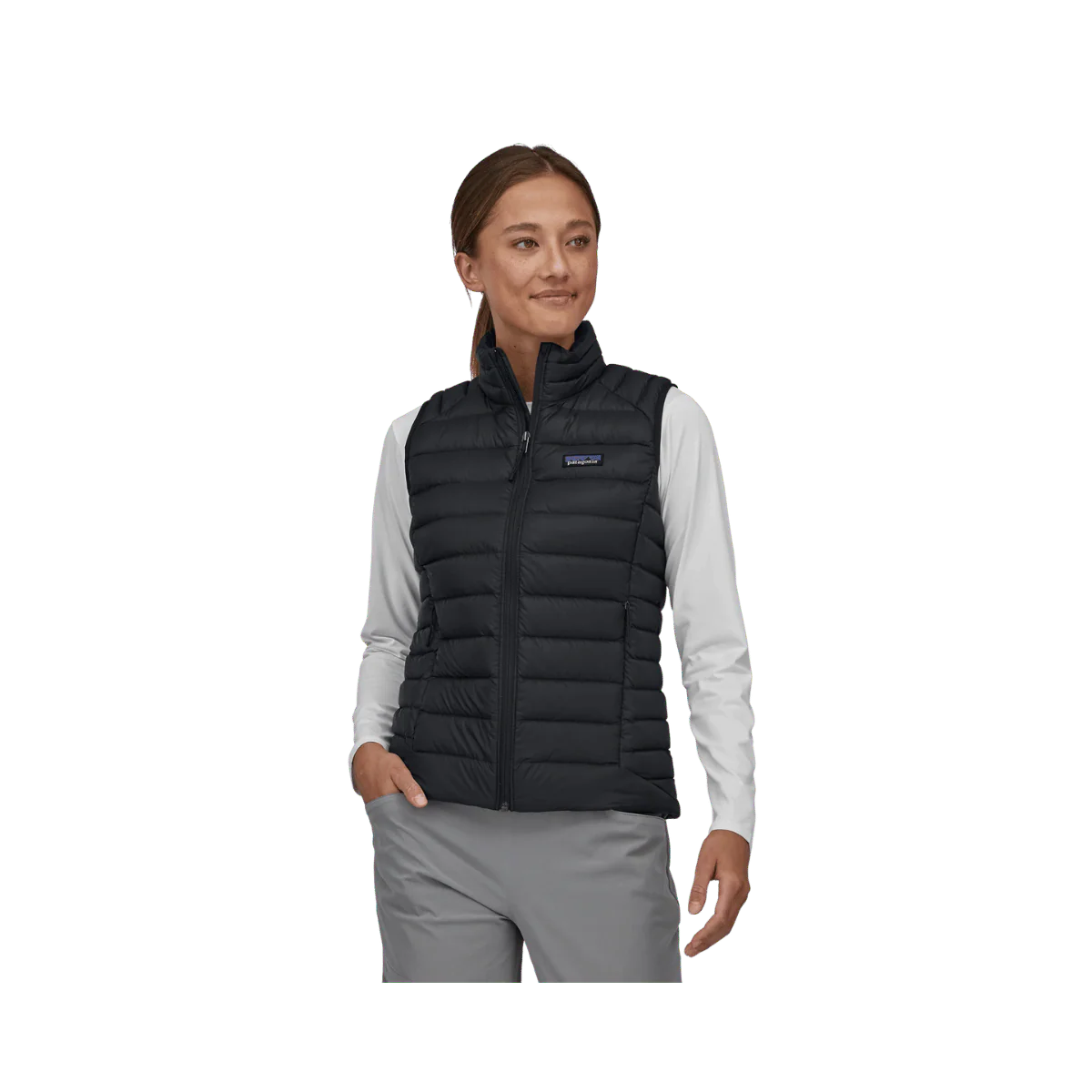PATAGONIA WOMEN'S DOWN SWEATER VEST - BLACK