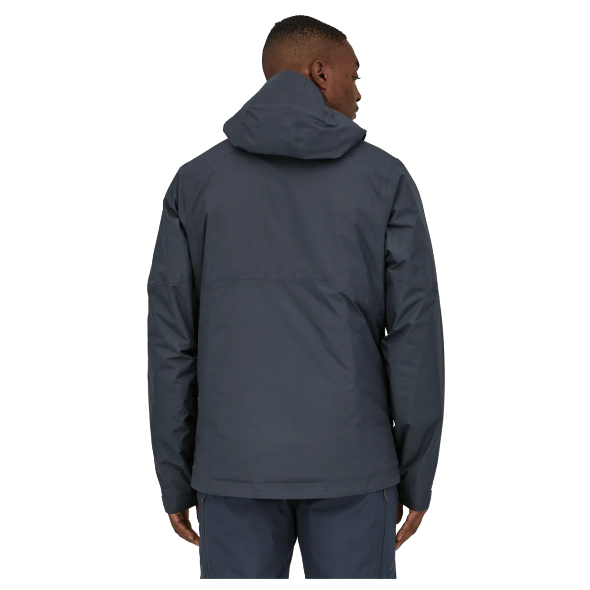PATAGONIA MEN'S INSULATED POWDER TOWN JACKET - SMOLDER BLUE - Image 3