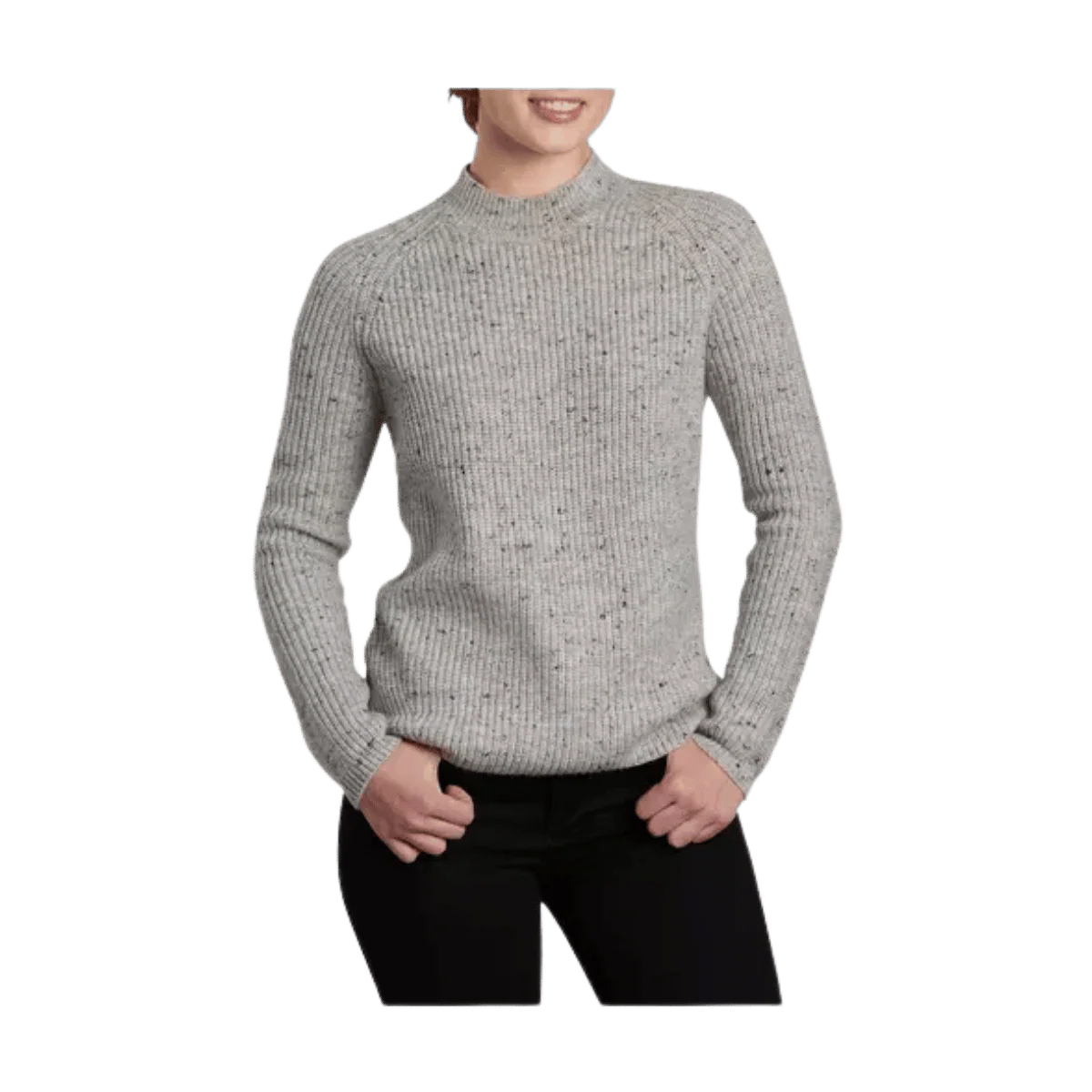 KUHL WOMEN'S IDA SWEATER - ASH