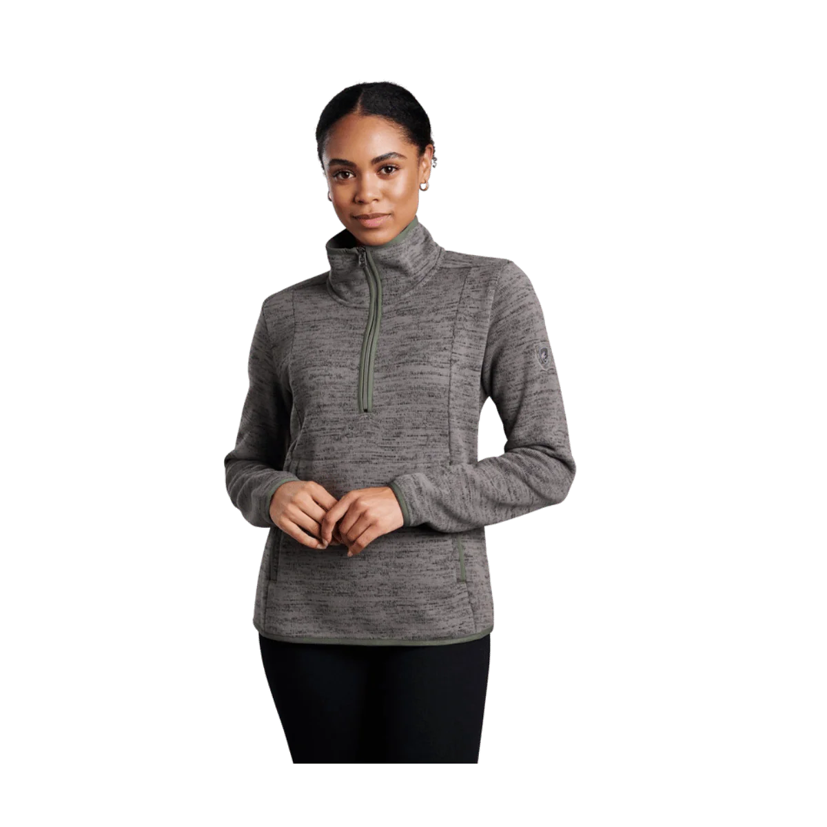 KUHL WOMEN'S ASCENDYR 1/4 ZIP - SAGE