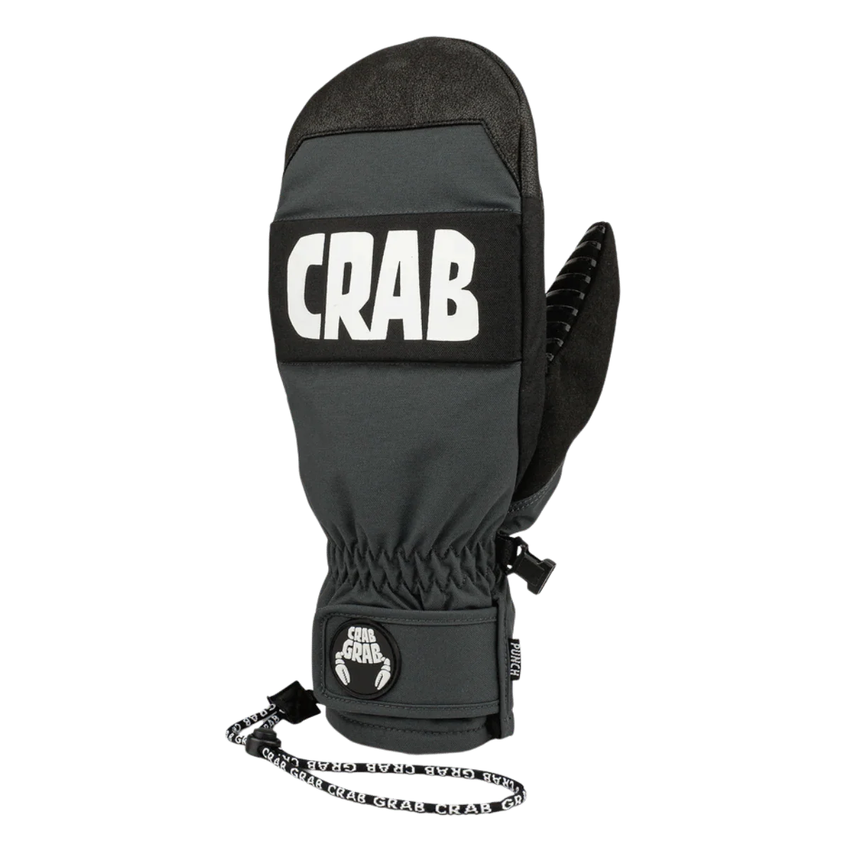 CRAB GRAB PUNCH MITTENS - WATERPROOF AND WINDPROOF - BLACK