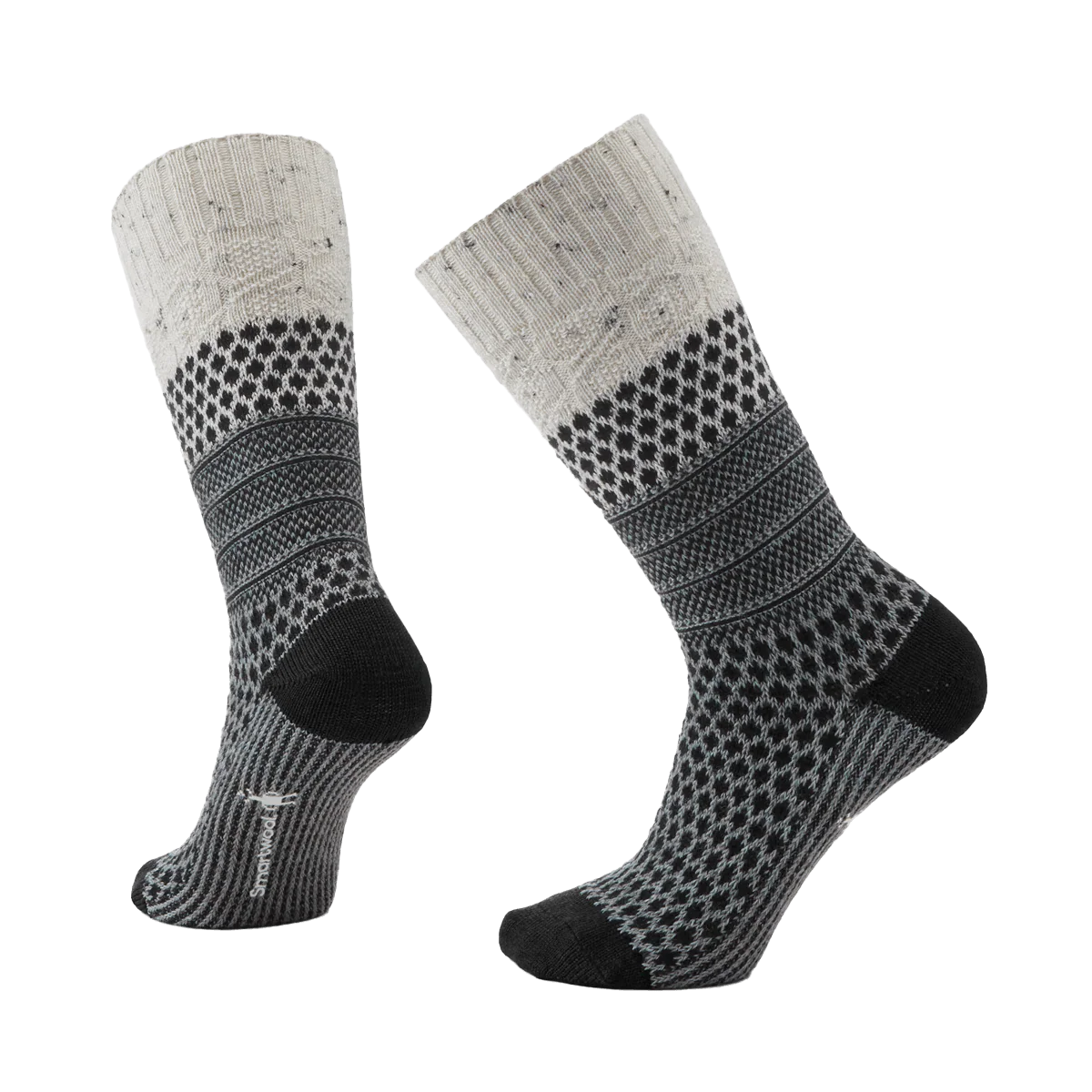 SMARTWOOL EVERYDAY POPCORN CABLE CREW FULL CUSHION SOCKS