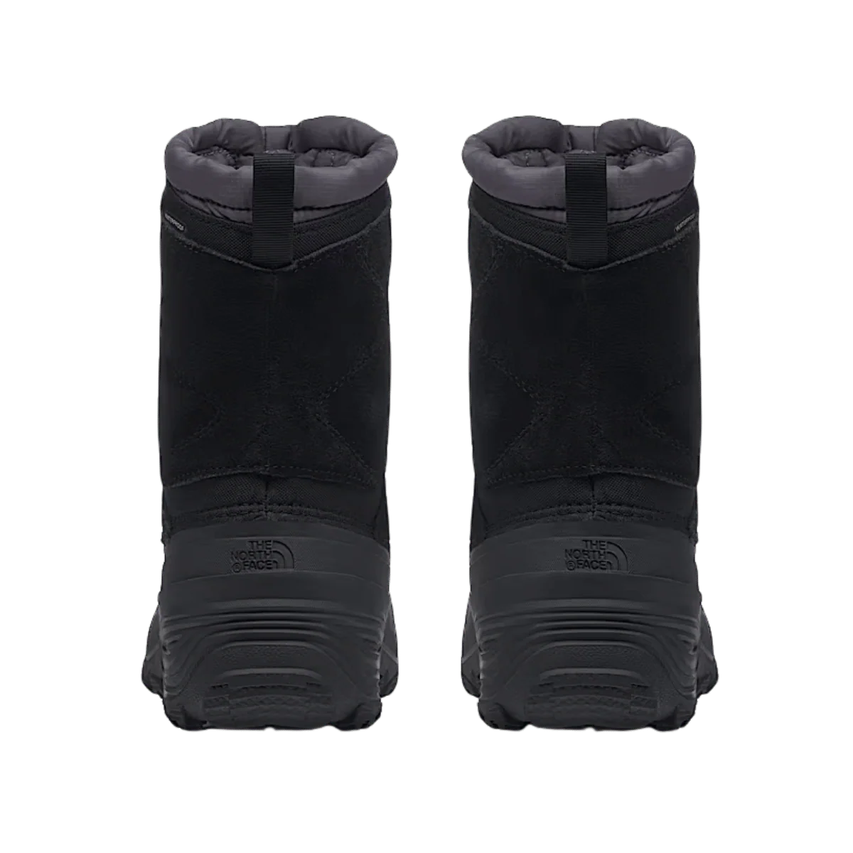 THE NORTH FACE YOUTH ALPENGLOW V WATERPROOF BOOTS – TNF BLACK/VANADIS GREY - Image 3