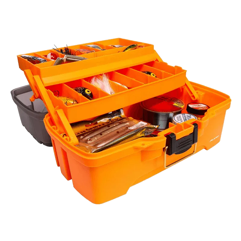 PLANO 2-TRAY BOX ORANGE