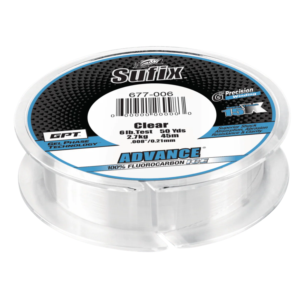 SUFIX ADVANCE ICE FLUOROCARBON - CLEAR - Image 2