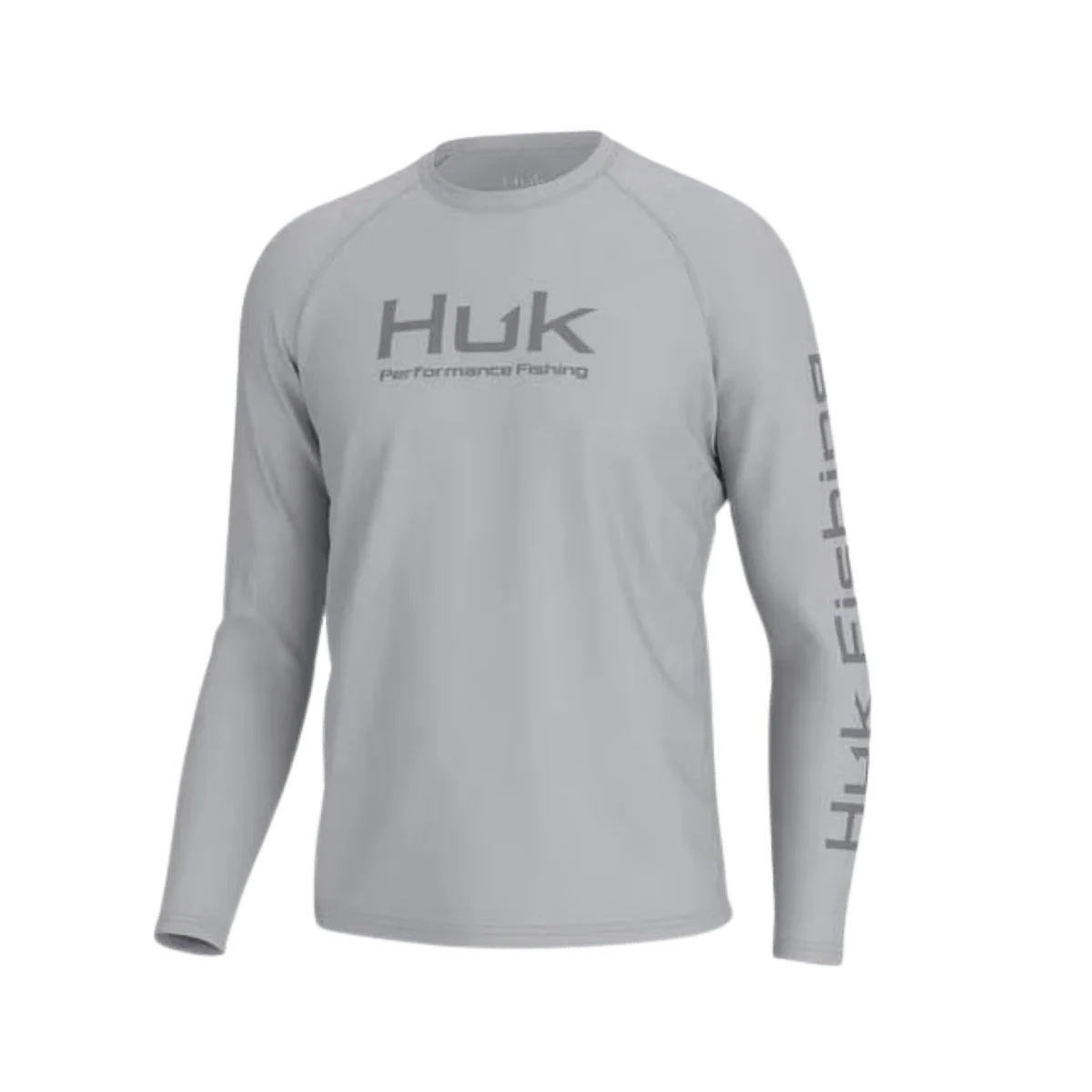 HUK MEN'S VENTED PURSUIT LONG SLEEVE - HARBOR MIST