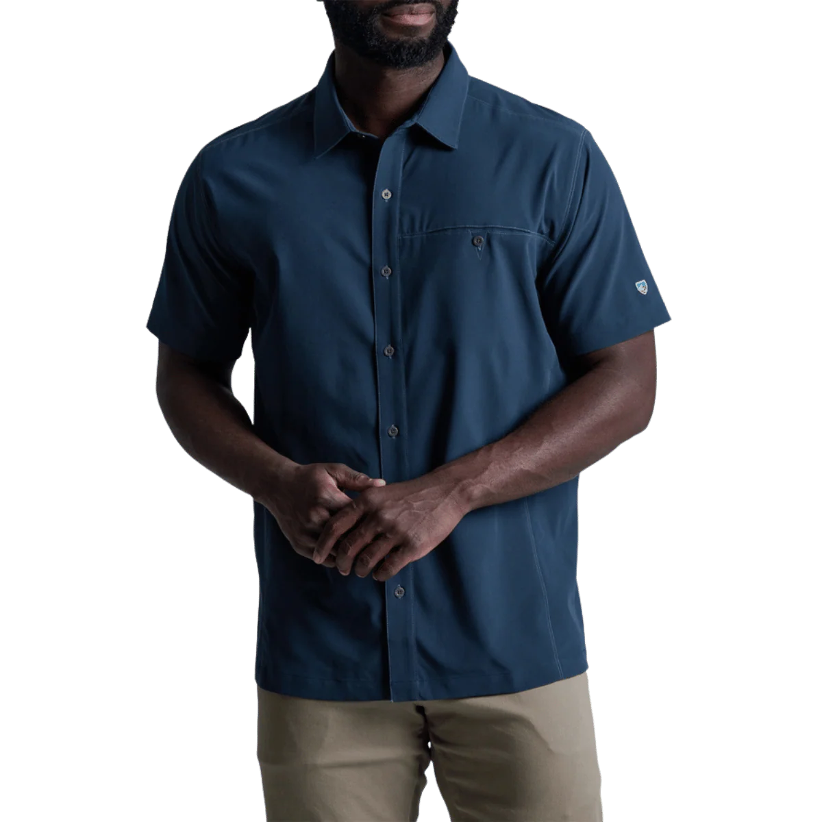 KUHL MEN'S RENEGADE SHIRT W/ UPF 30+ - PIRATE BLUE