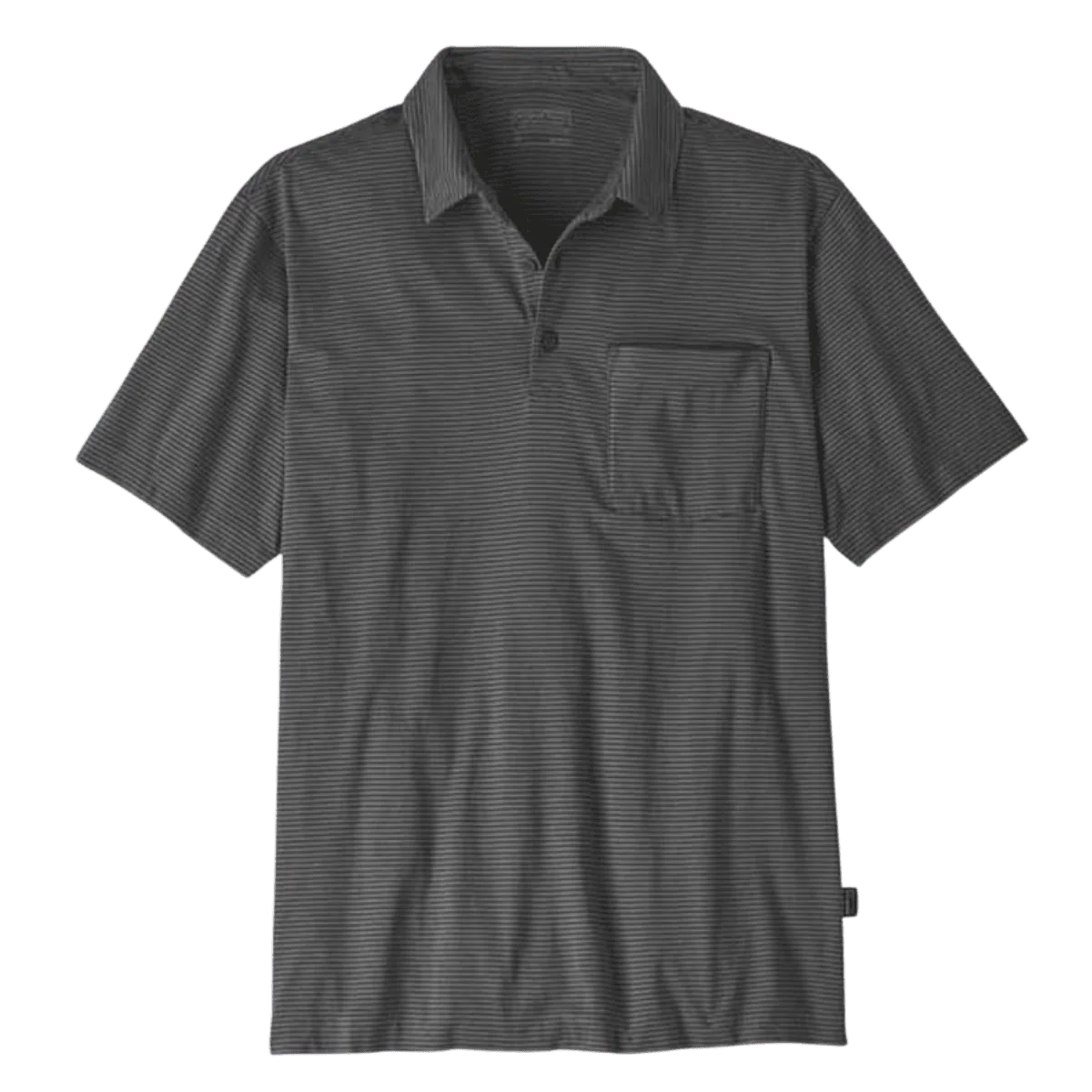 PATAGONIA MEN'S COTTON IN CONVERSON LIGHTWEIGHT POLO - FORGE GREY
