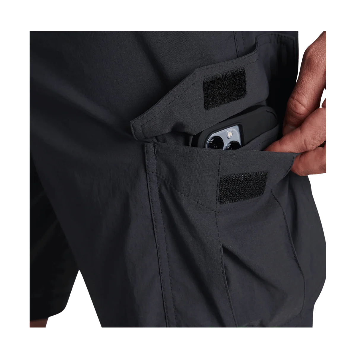KUHL MEN'S RENEGADE CARGO SHORTS 10" - KOAL - Image 5