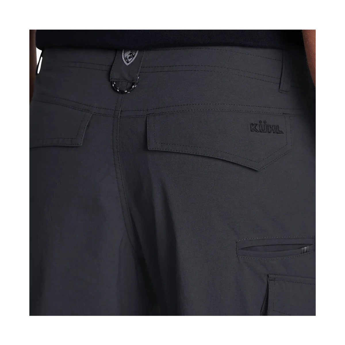 KUHL MEN'S RENEGADE CARGO SHORTS 10" - KOAL - Image 7