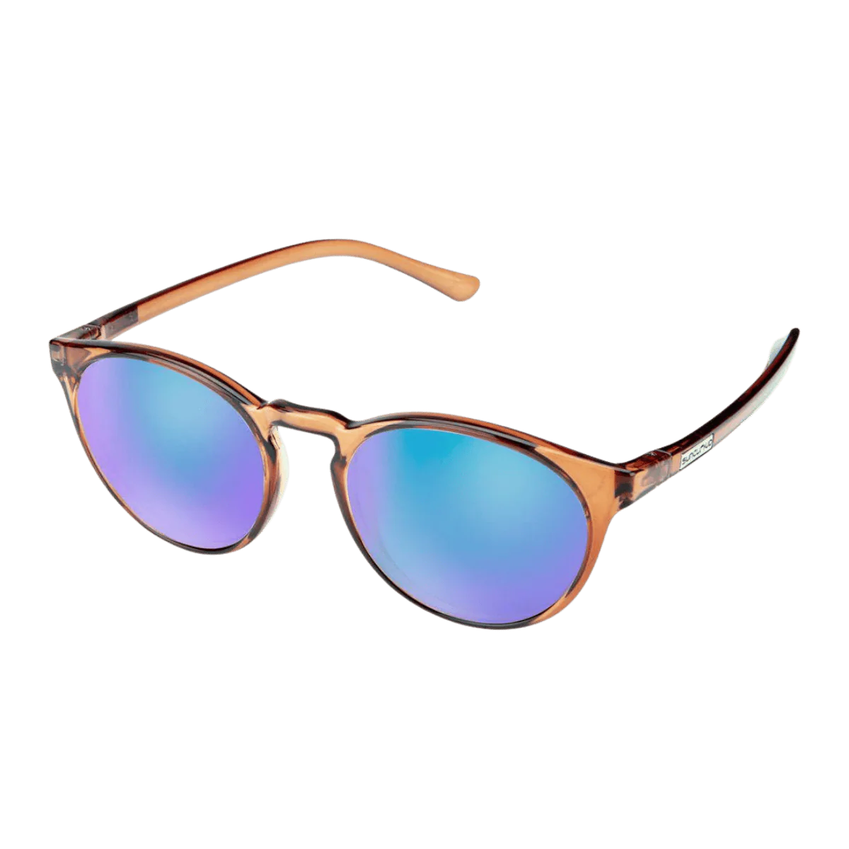 SUNCLOUD METRIC SUNGLASSES - TRANSPARENT BROWN