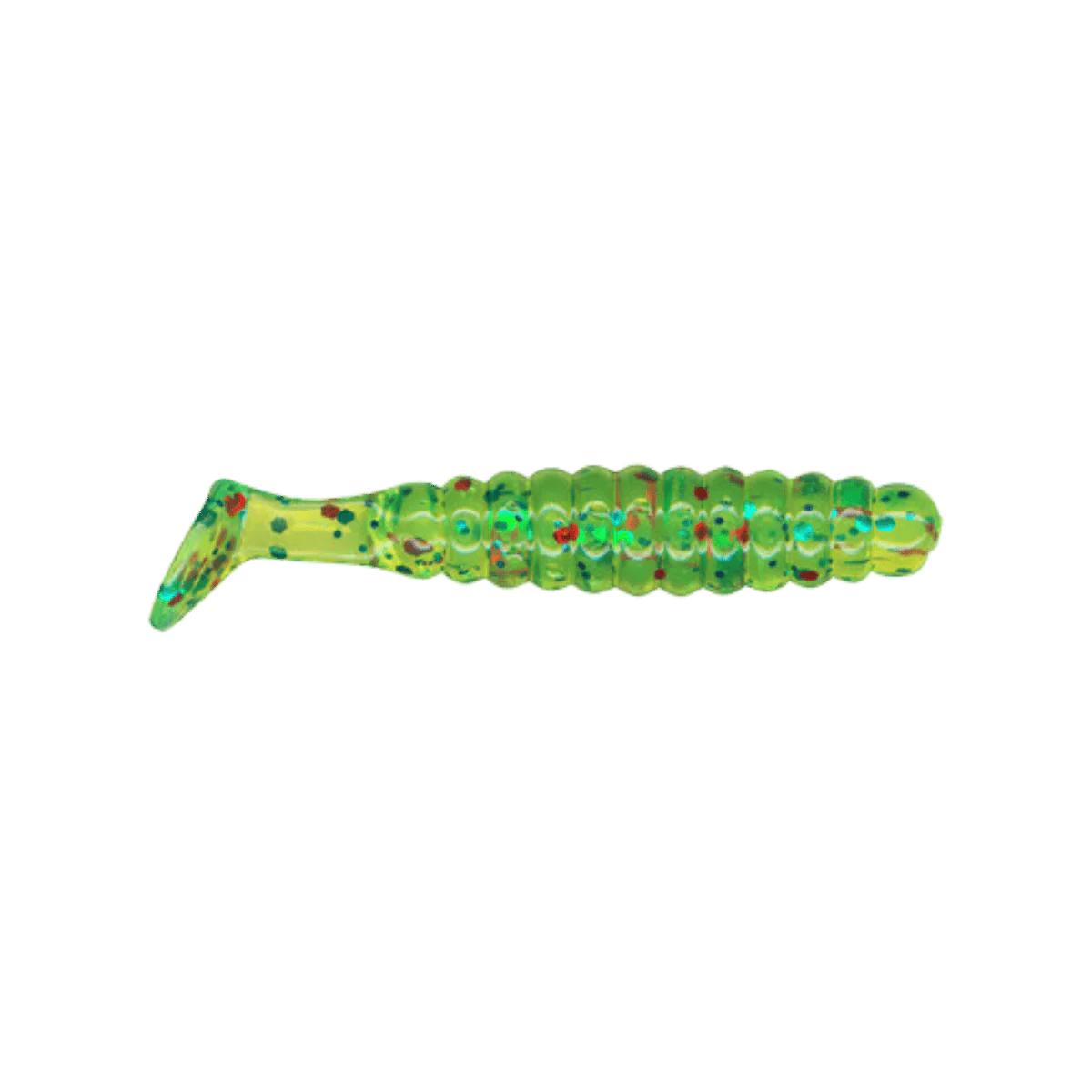 CHARLIE BREWERS CRAPPIE SLIDER GRUB 18PK - 1-1/2 IN - Image 2