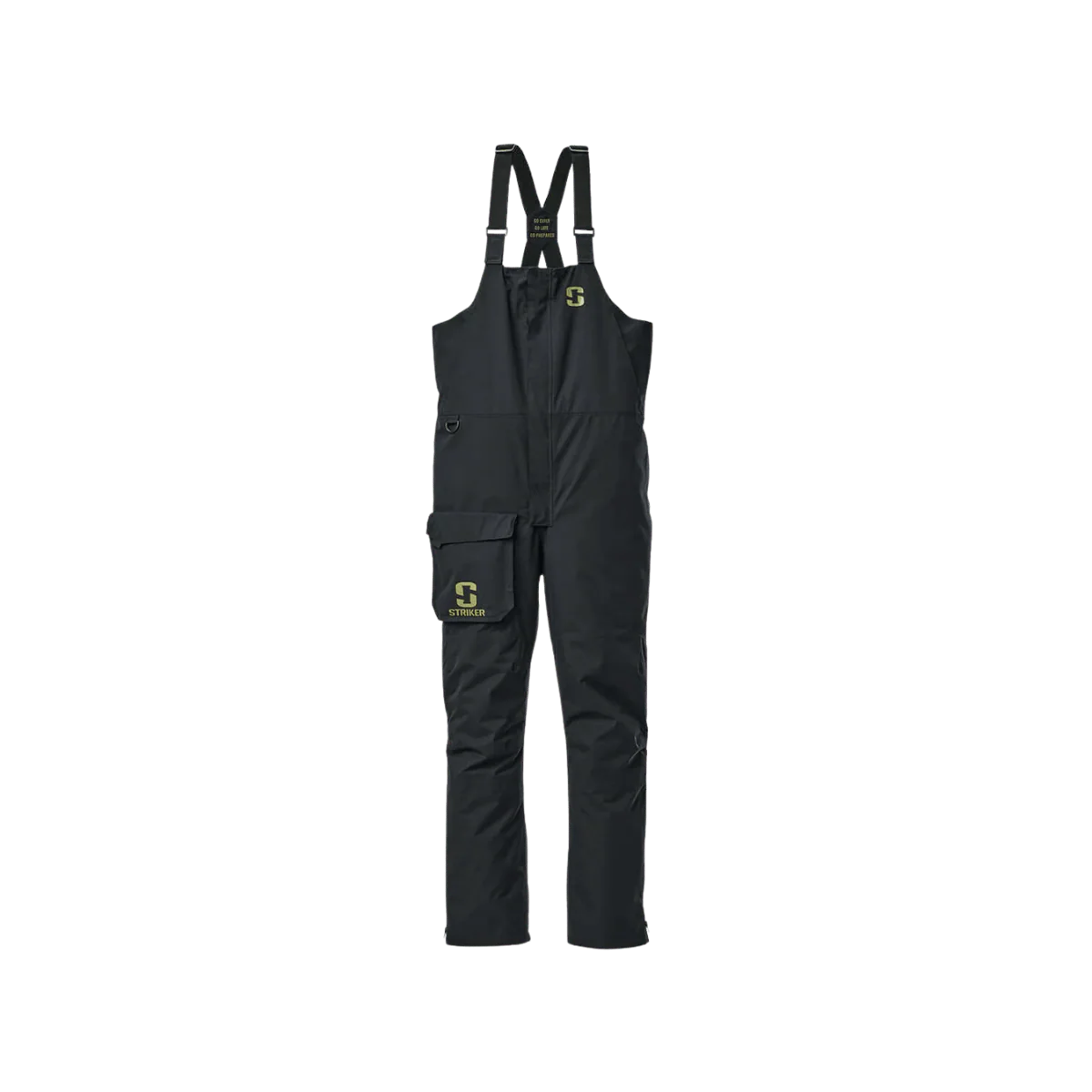 STRIKER BRANDS MEN'S VORTEX RAIN BIB - BLACK