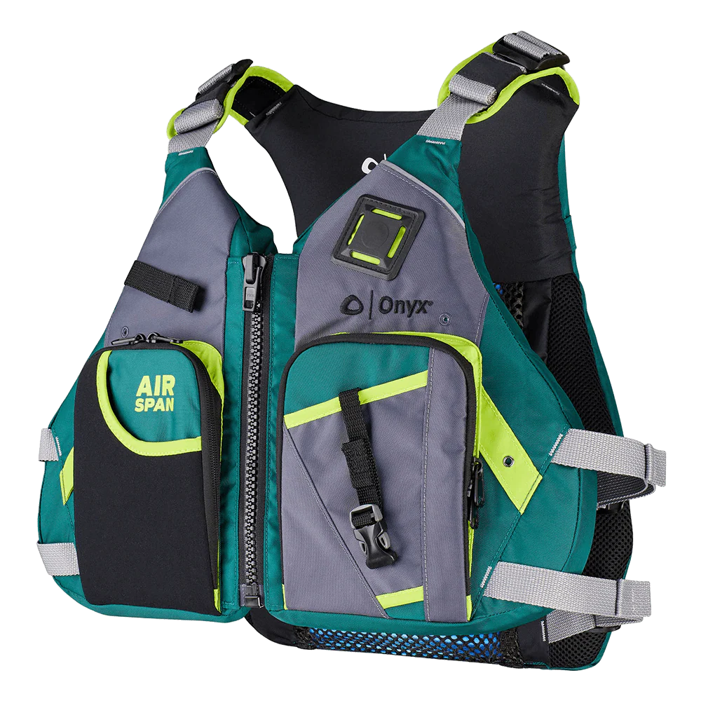 AIR SPAN ANGLER LIFE JACKET - GREEN